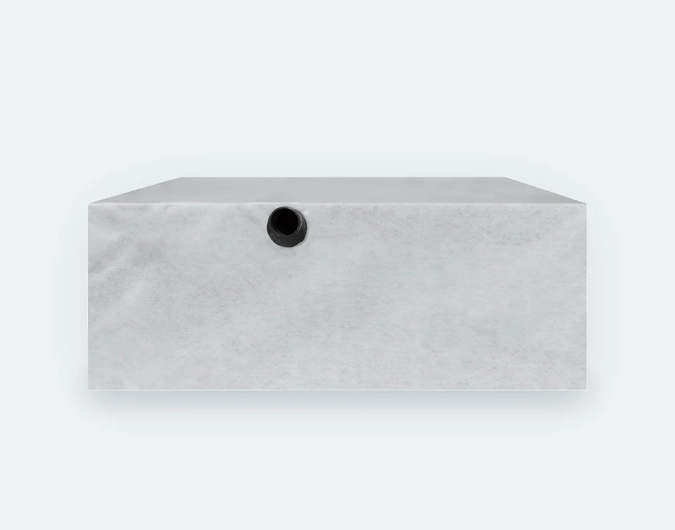 Prefab infiltratiekrat 3.200 liter, 200 × 200 × 80 cm