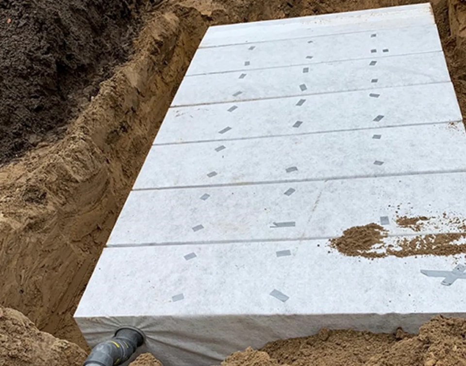 Compleet infiltratiesysteem 1.600 liter, plug & play