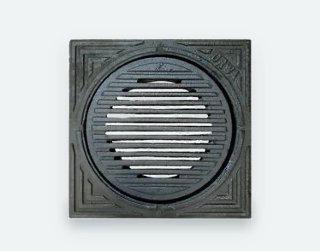 GY deksel 30 × 30 cm, open, 250 mm