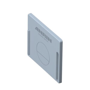 'Anrin eindstuk voor lijngoot, pp, type SELF, zonder uitloop